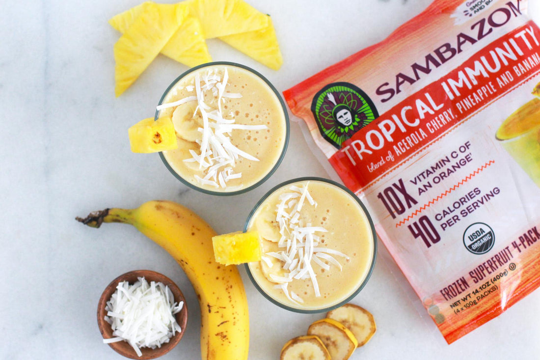 Tropical Immunity Smoothies 