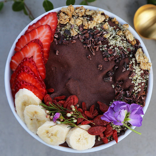 Tiffani Thiessan's Pure & Unsweetened Acai Bowl Recipe