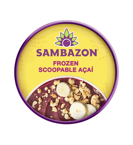 Frozen Scoopable Açaí with Banana