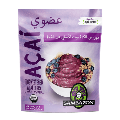 Pure Unsweetened Frozen Açaí Packets